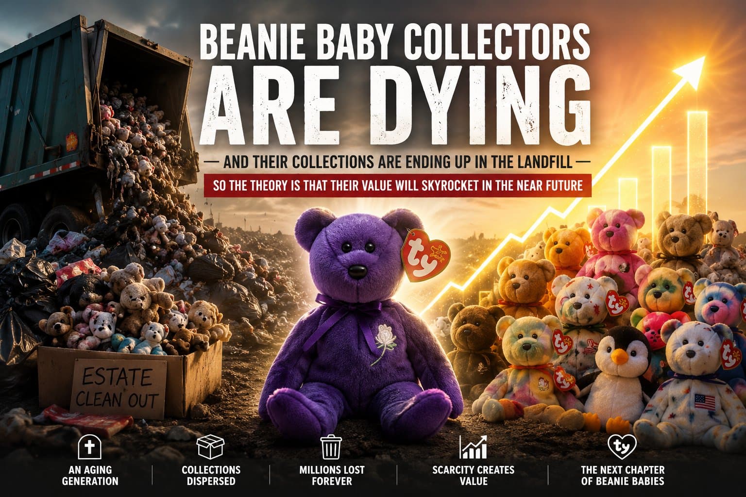Why Beanie Baby Values Could Be Poised for a Comeback: The "Great Collection Dispersal" Theory